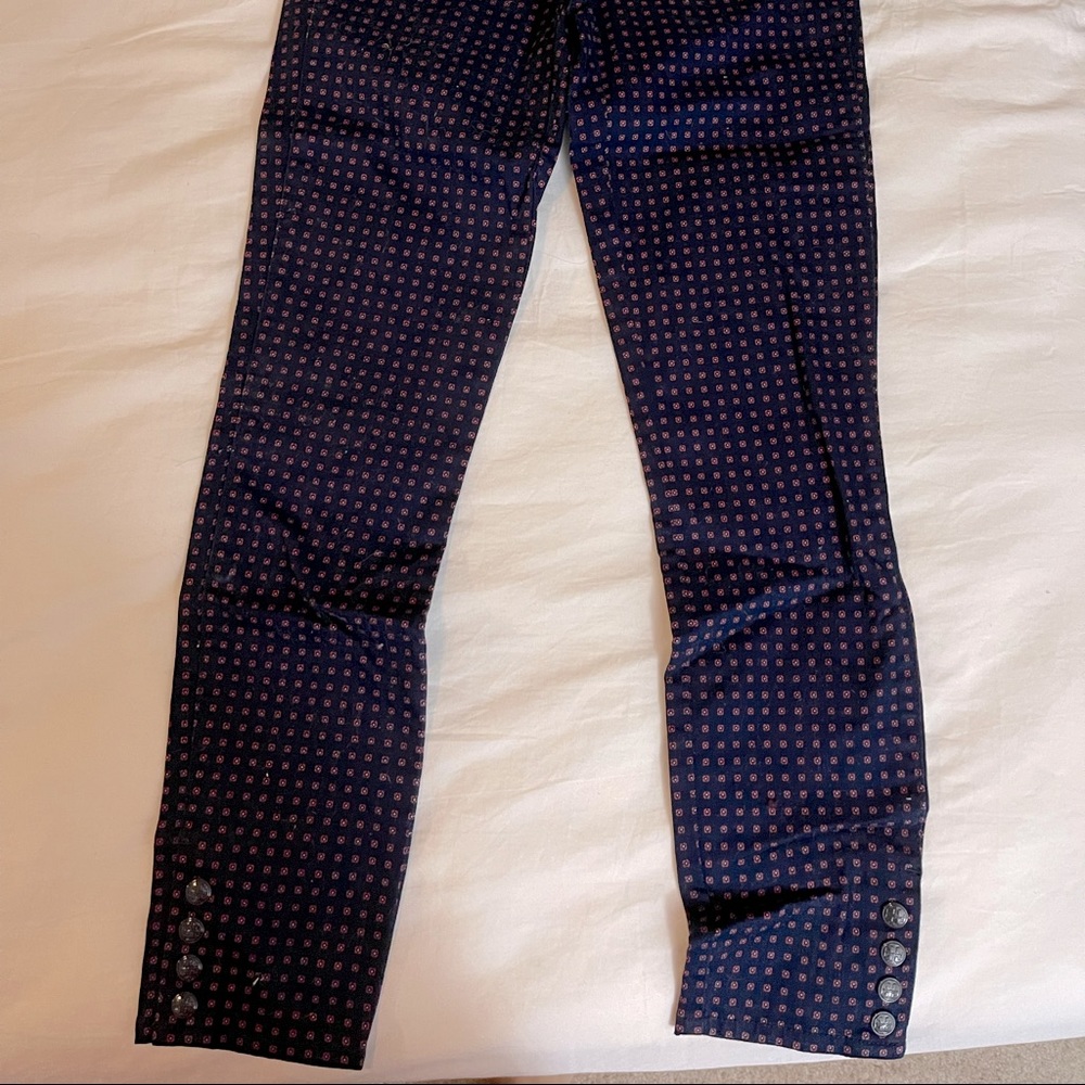Tory butch floral pants jeans size 24 new with tags